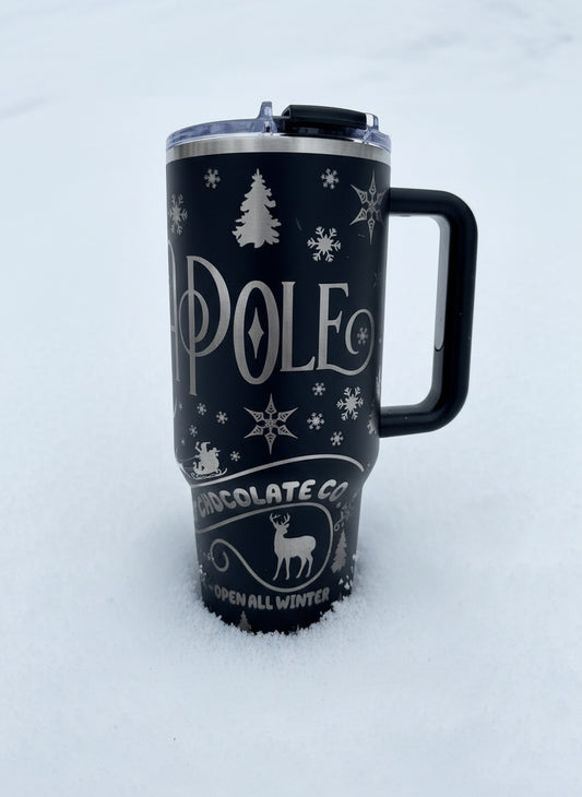North Pole 40oz Stainless Steel Tumbler