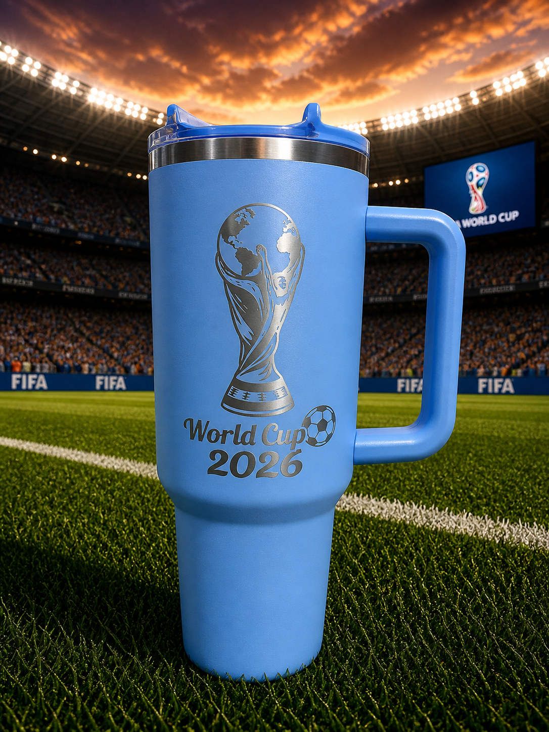 Argentina, Custom  ,40oz Stainless Steel Tumbler (Copy)