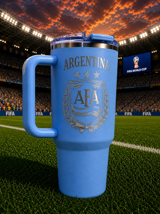 Argentina, Custom  ,40oz Stainless Steel Tumbler (Copy)