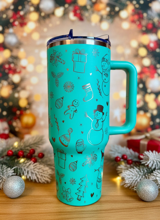 Frosty Mint 40oz Stainless Steel Tumbler