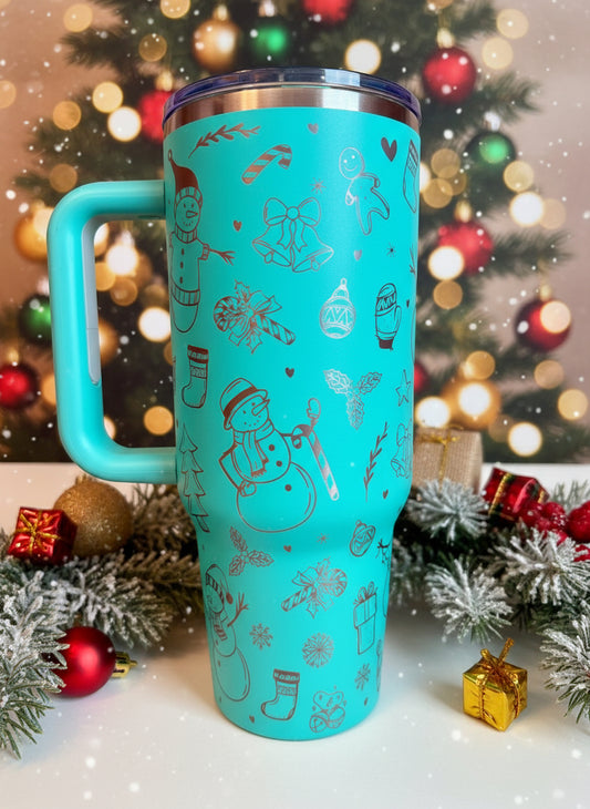Frosty Mint 40oz Stainless Steel Tumbler