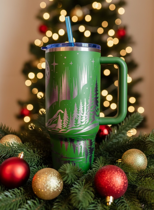 Northern Woods 40oz Stainless Steel Tumbler